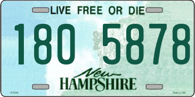 NH license plate 1805878
