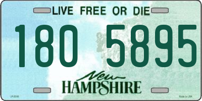 NH license plate 1805895