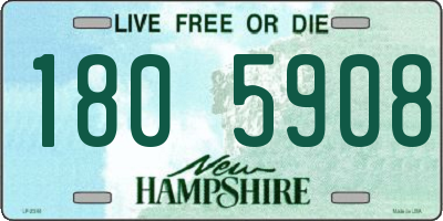 NH license plate 1805908