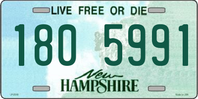 NH license plate 1805991