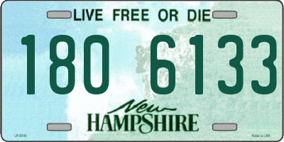 NH license plate 1806133