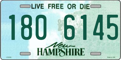 NH license plate 1806145