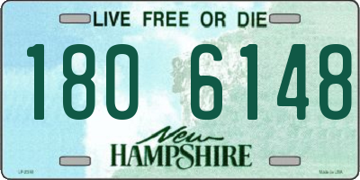 NH license plate 1806148