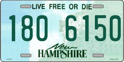 NH license plate 1806150