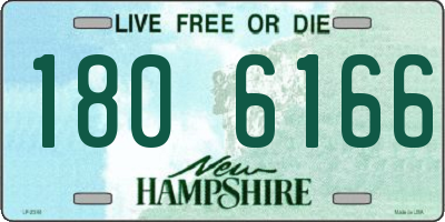 NH license plate 1806166