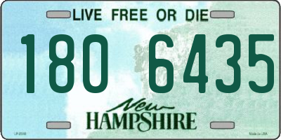 NH license plate 1806435