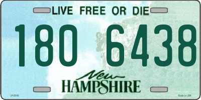 NH license plate 1806438