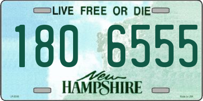 NH license plate 1806555