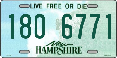 NH license plate 1806771