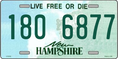 NH license plate 1806877
