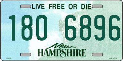 NH license plate 1806896