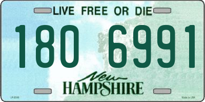 NH license plate 1806991
