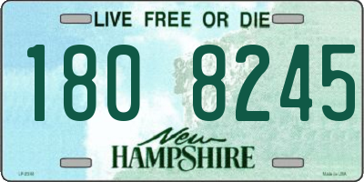 NH license plate 1808245