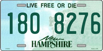 NH license plate 1808276