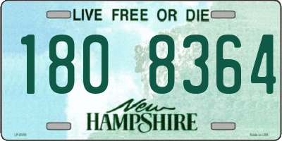 NH license plate 1808364