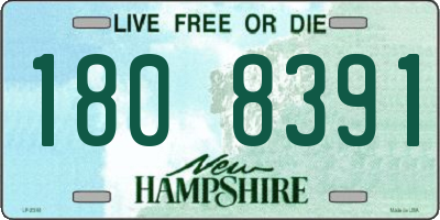 NH license plate 1808391