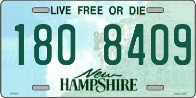 NH license plate 1808409