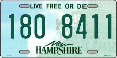 NH license plate 1808411