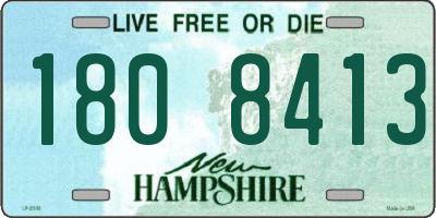 NH license plate 1808413