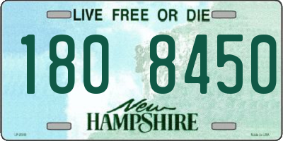 NH license plate 1808450