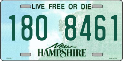 NH license plate 1808461