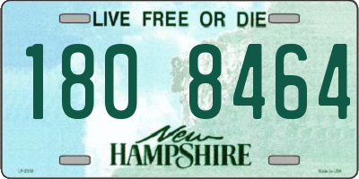 NH license plate 1808464