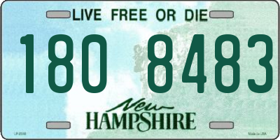 NH license plate 1808483