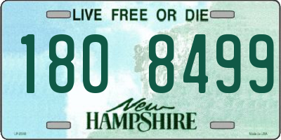 NH license plate 1808499