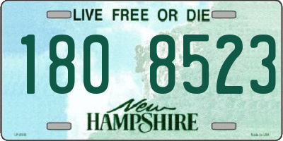 NH license plate 1808523