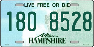NH license plate 1808528
