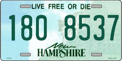 NH license plate 1808537