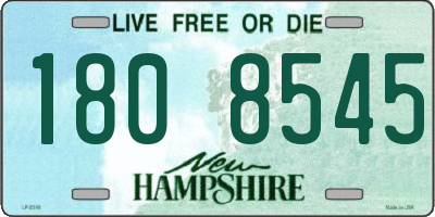 NH license plate 1808545