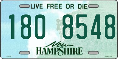 NH license plate 1808548