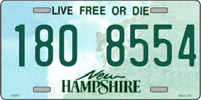 NH license plate 1808554