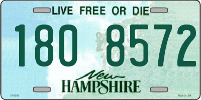 NH license plate 1808572