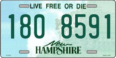 NH license plate 1808591