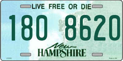 NH license plate 1808620