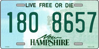 NH license plate 1808657