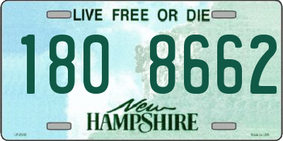 NH license plate 1808662
