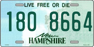 NH license plate 1808664