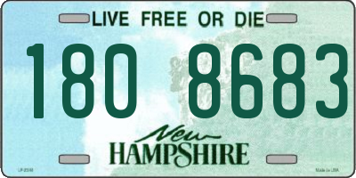 NH license plate 1808683