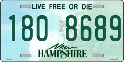 NH license plate 1808689