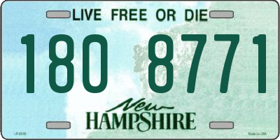 NH license plate 1808771