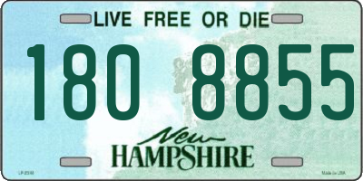 NH license plate 1808855