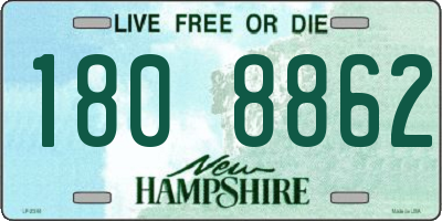 NH license plate 1808862