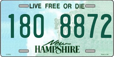 NH license plate 1808872
