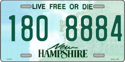 NH license plate 1808884