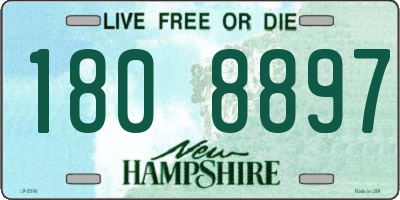 NH license plate 1808897