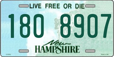 NH license plate 1808907