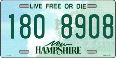 NH license plate 1808908
